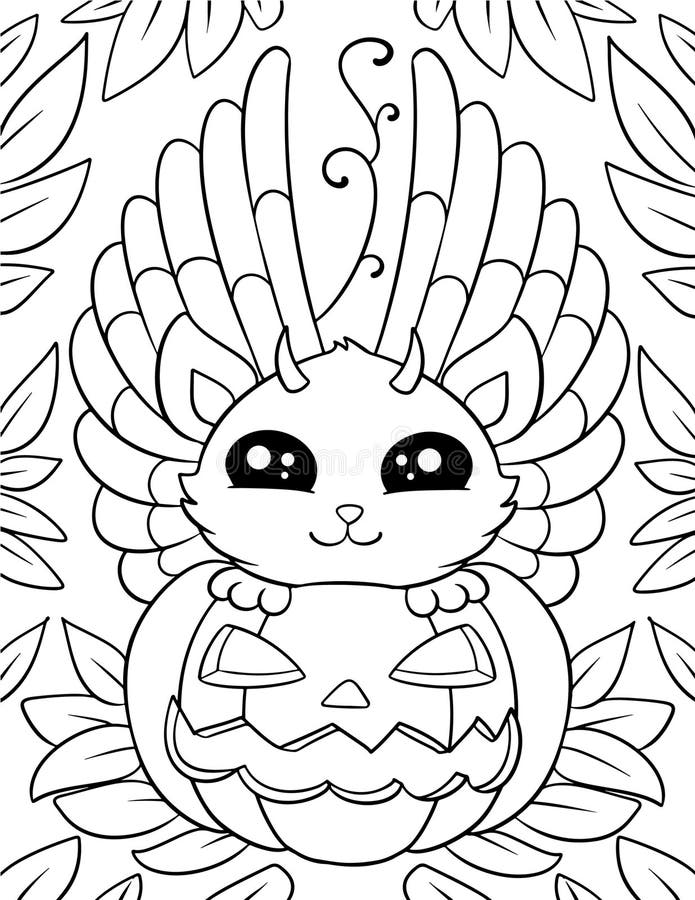 Owl pumpkin coloring stock illustrations â owl pumpkin coloring stock illustrations vectors clipart