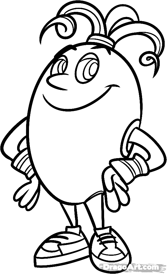 Pac man coloring pages