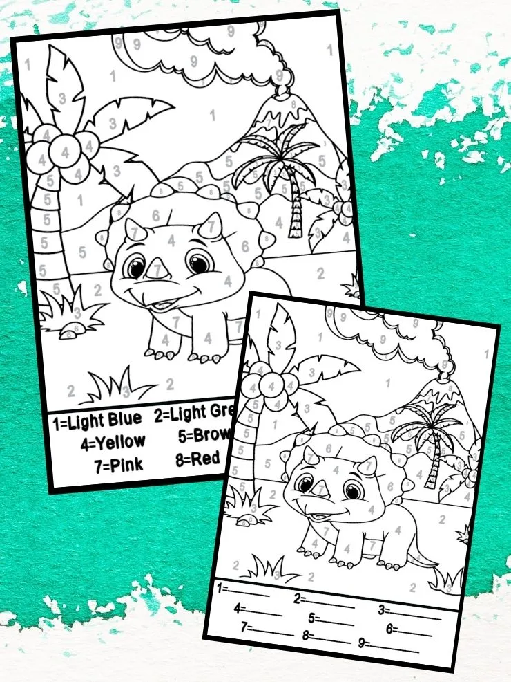 Free printable paint by numbers