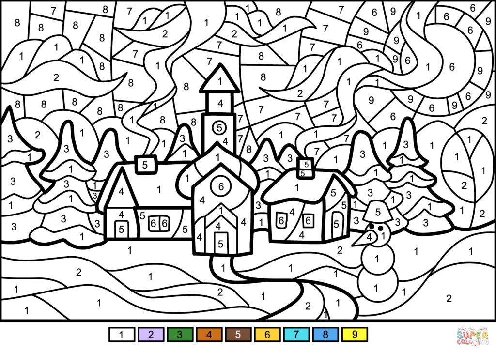 Februreads color by number challenge bit about books
