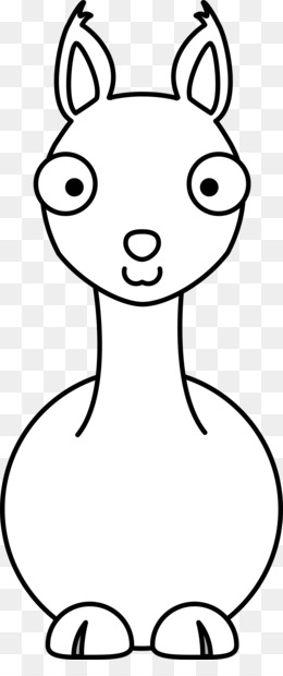 Llama head png