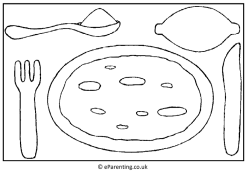Pancake day louring pages