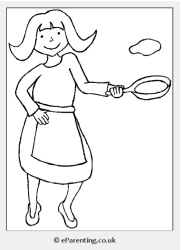 Pancake day louring pages