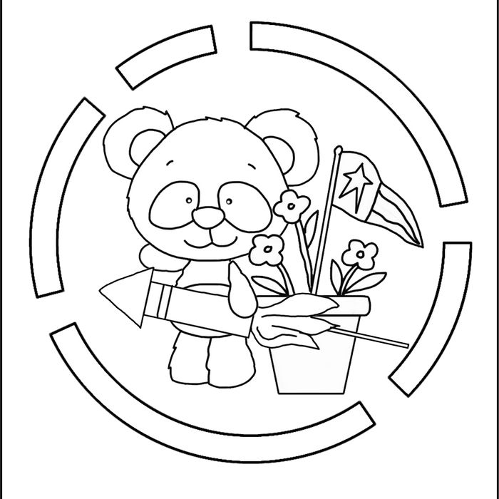 Panda bear coloring pages panda outlines coloring buddy