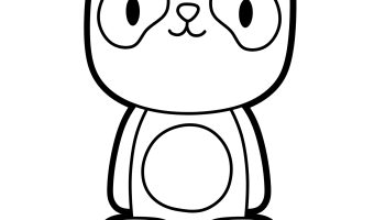 Panda coloring pages two kids and a coupon