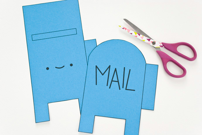 Pretend play with a printable happy mail box handmade charlotte