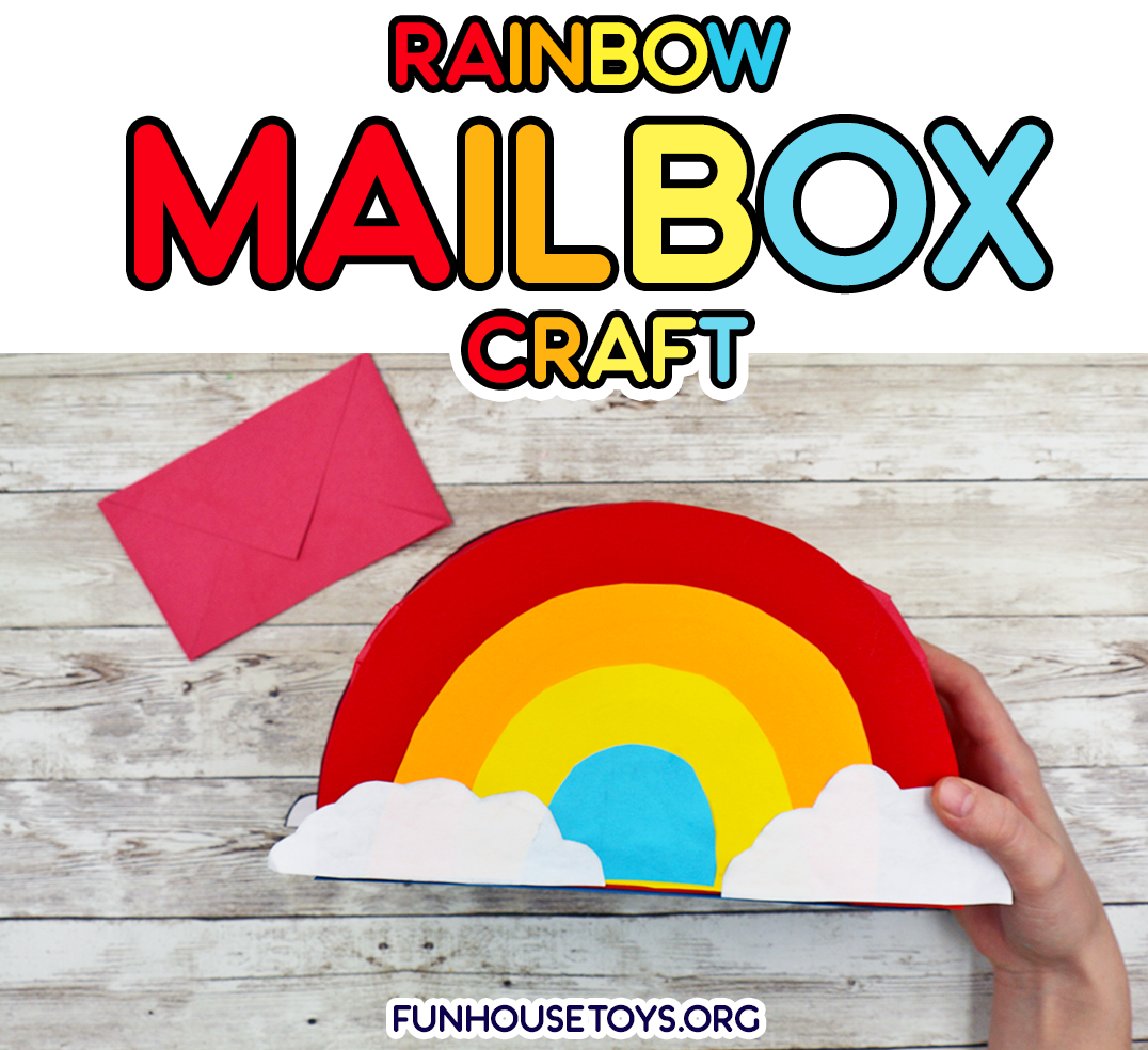 Rainbow mailbox craft
