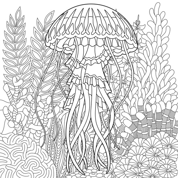 Thousand coloring book adult royalty