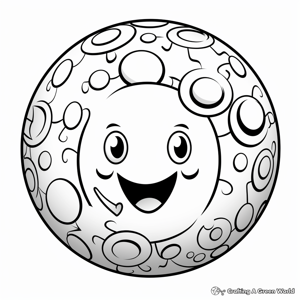 Sphere coloring pages