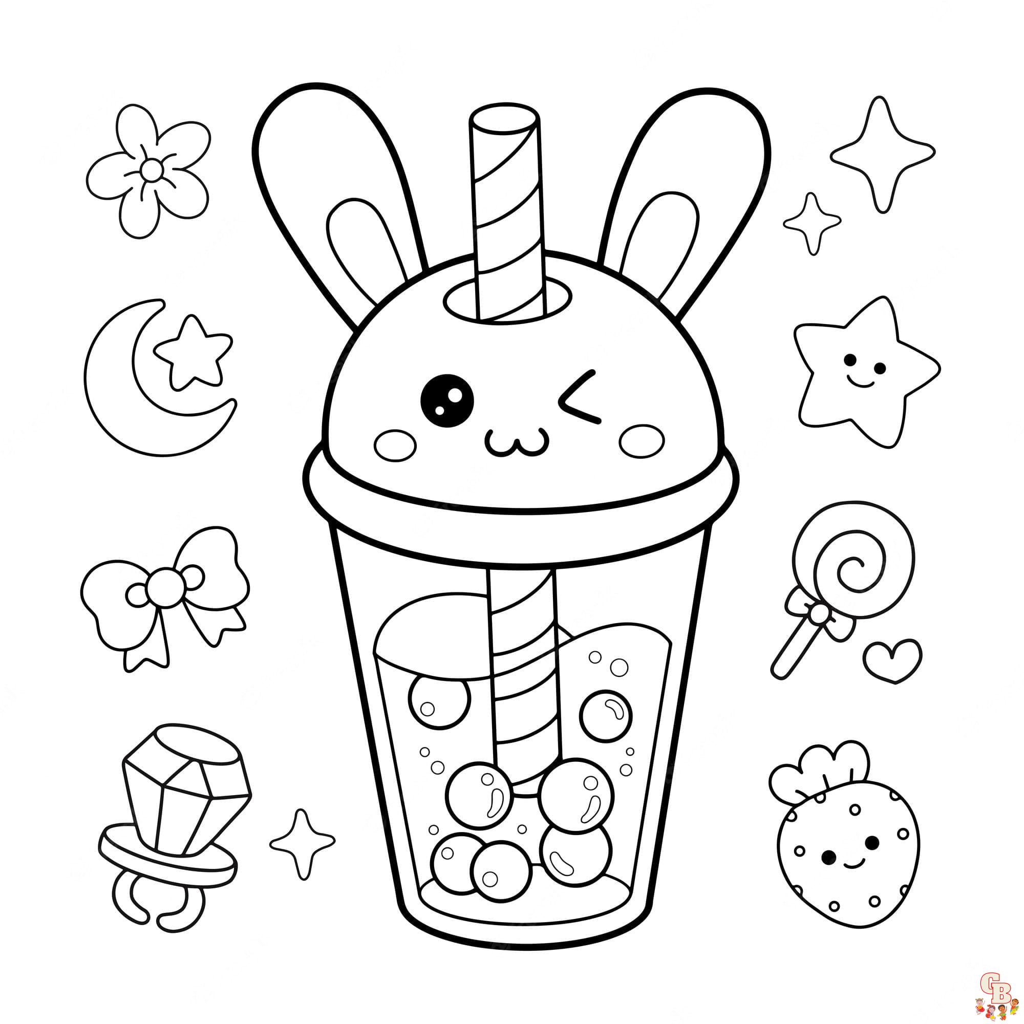 Printable squishy coloring pages free for kids and adults