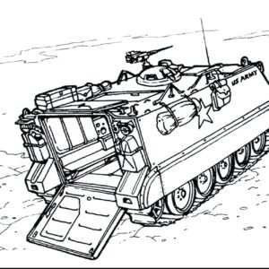 Tank coloring pages printable for free download