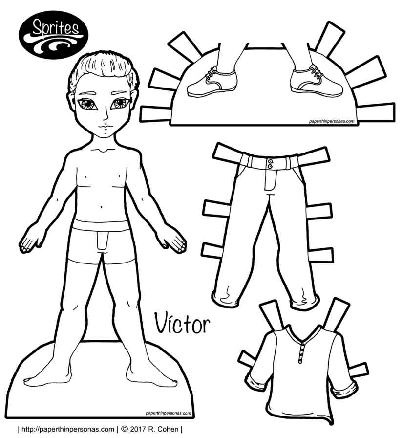 Male dolls archives â paper thin personas