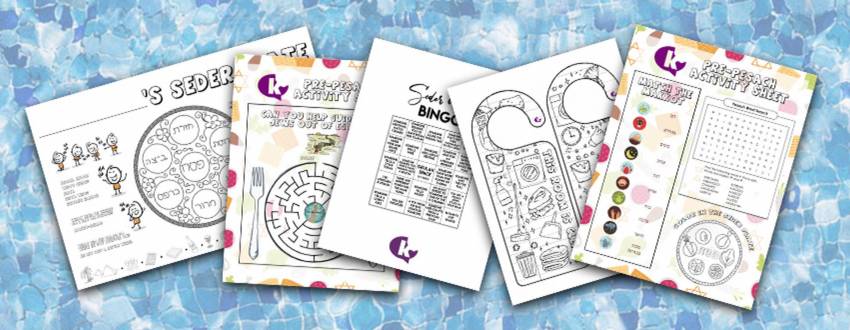 Passover activity downloads for kids articles