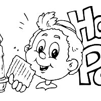 Happy passover coloring pages