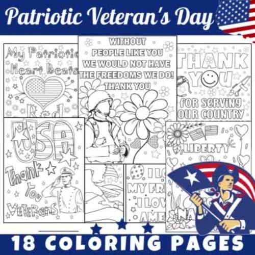 Veterans day coloring pages veterans day thank you letter patriotic sheets