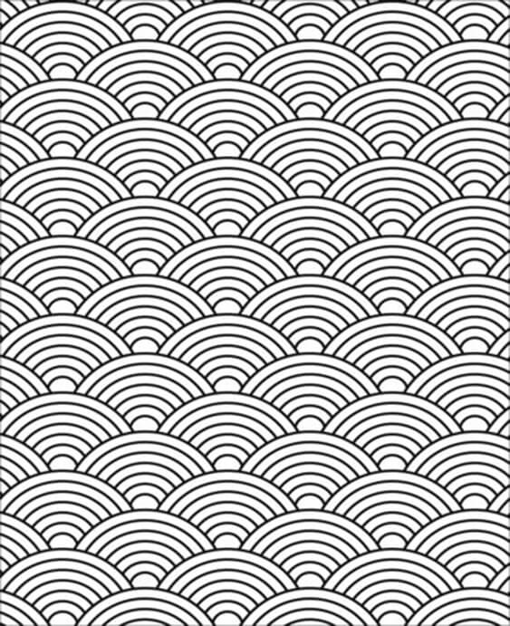 Free easy to print pattern coloring pages