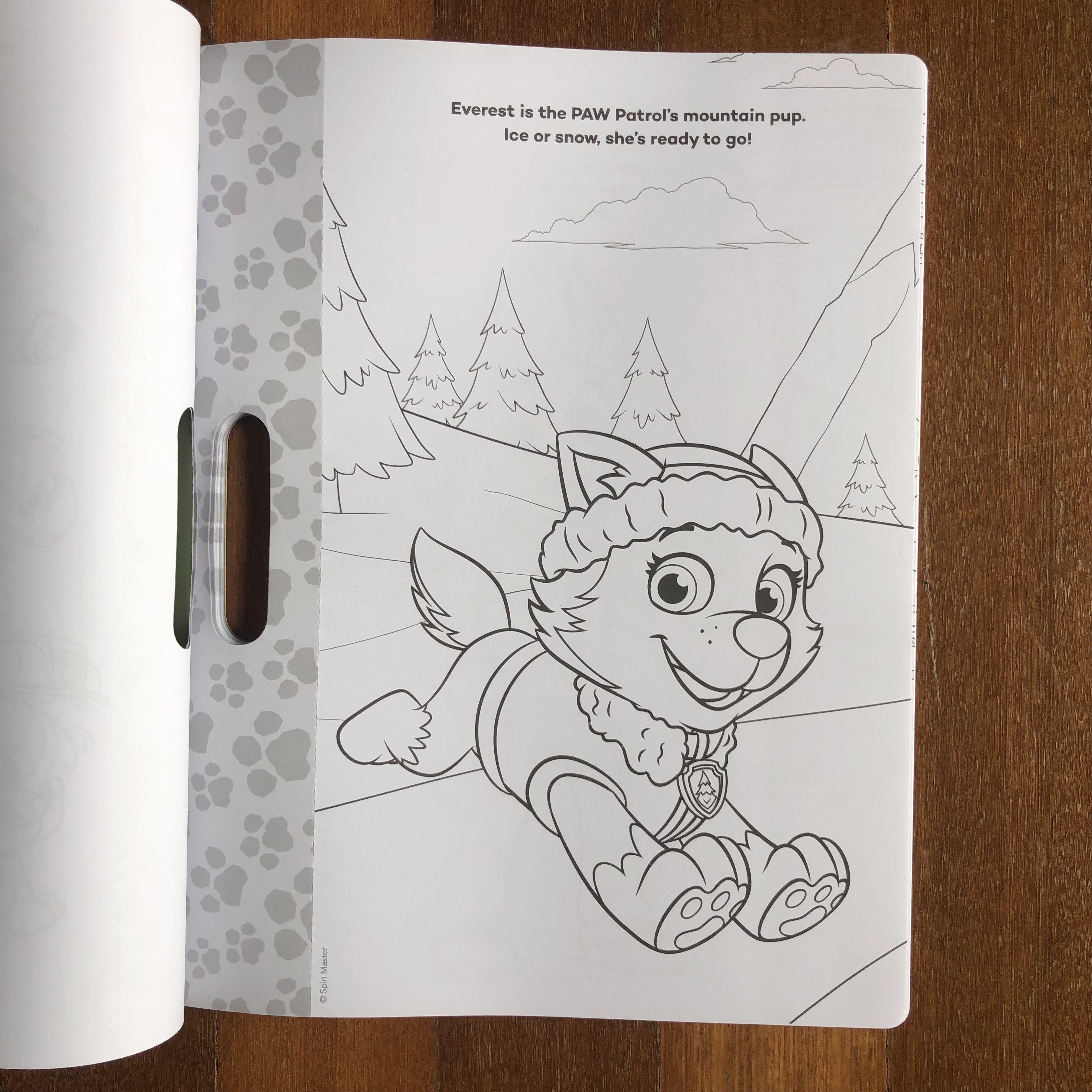Paw patrol stickers color coloring drawing book pad for baby children kid toddler from years old onwards buku lukis budak kanak hobbies toys books magazines childrens books on