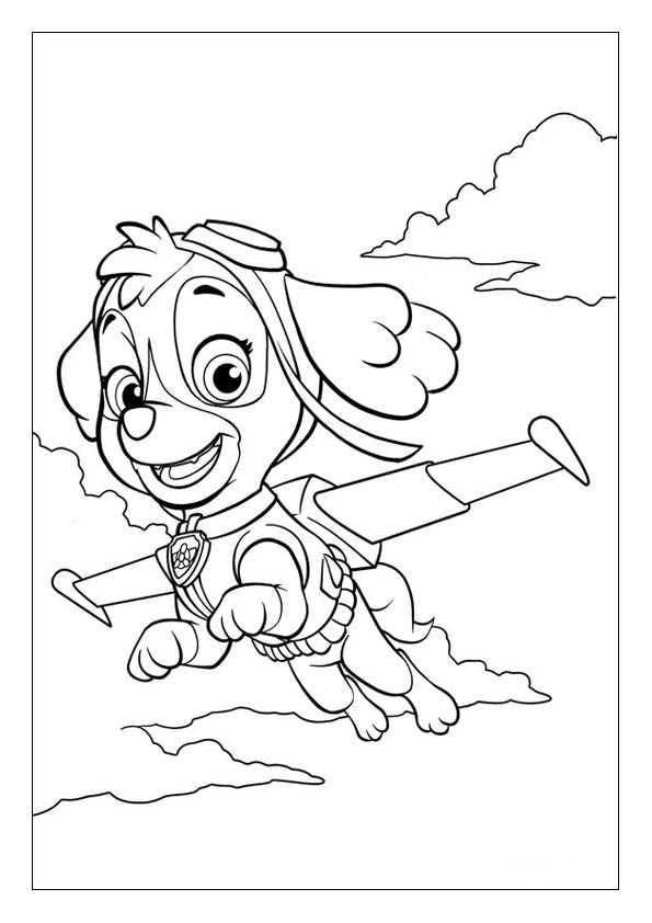 Paw patrol coloring pages free printable coloring sheets for kids