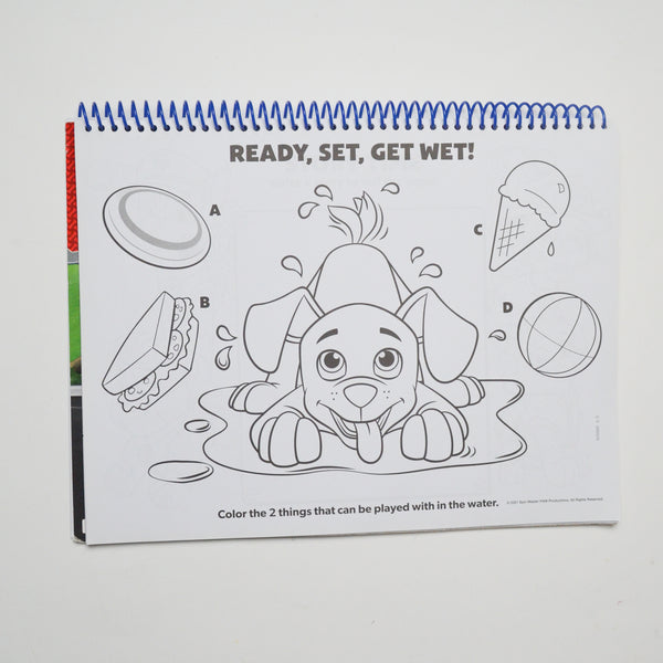 Paw patrol giant coloring activity pad â make mend