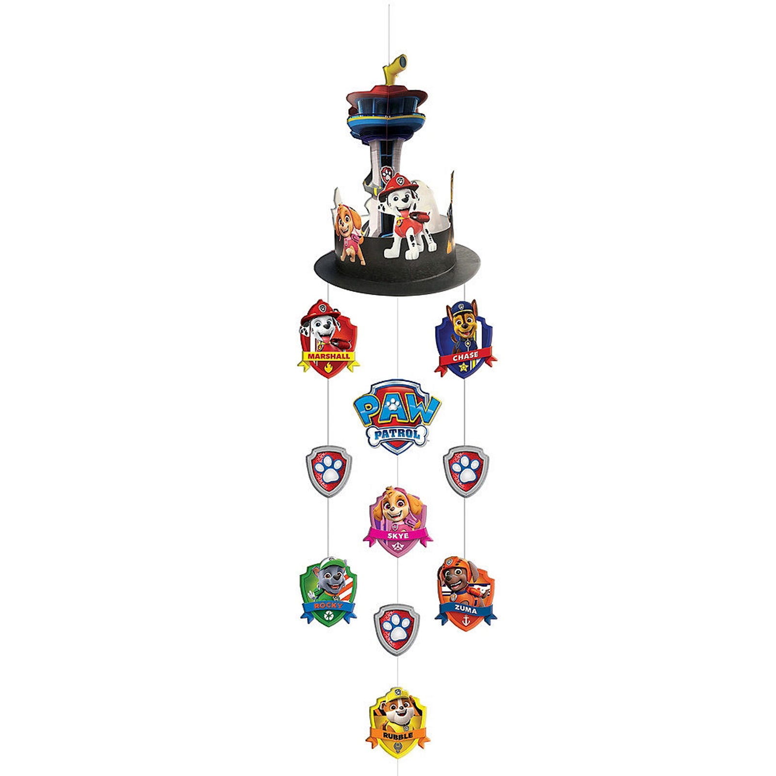 Paw patrol lookout tower hanging decoration paw patrol boys and girls birthday party supplies