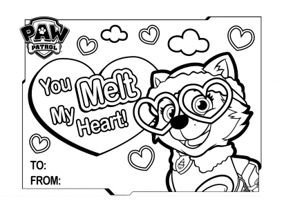 Paw patrol coloring pages free pdf printables