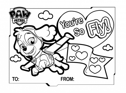Paw patrol coloring pages free pdf printables