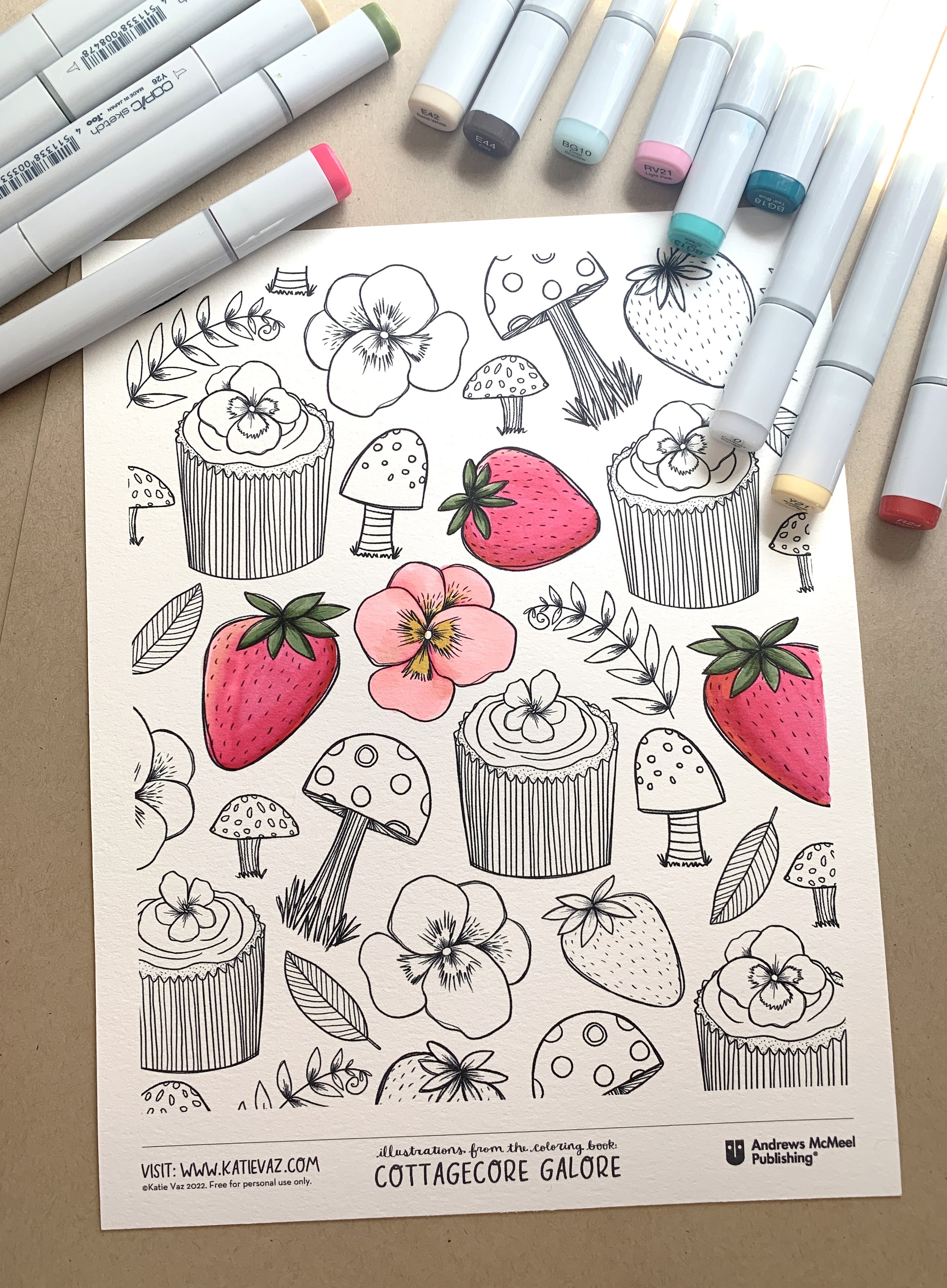 A cottagecore freebie for you