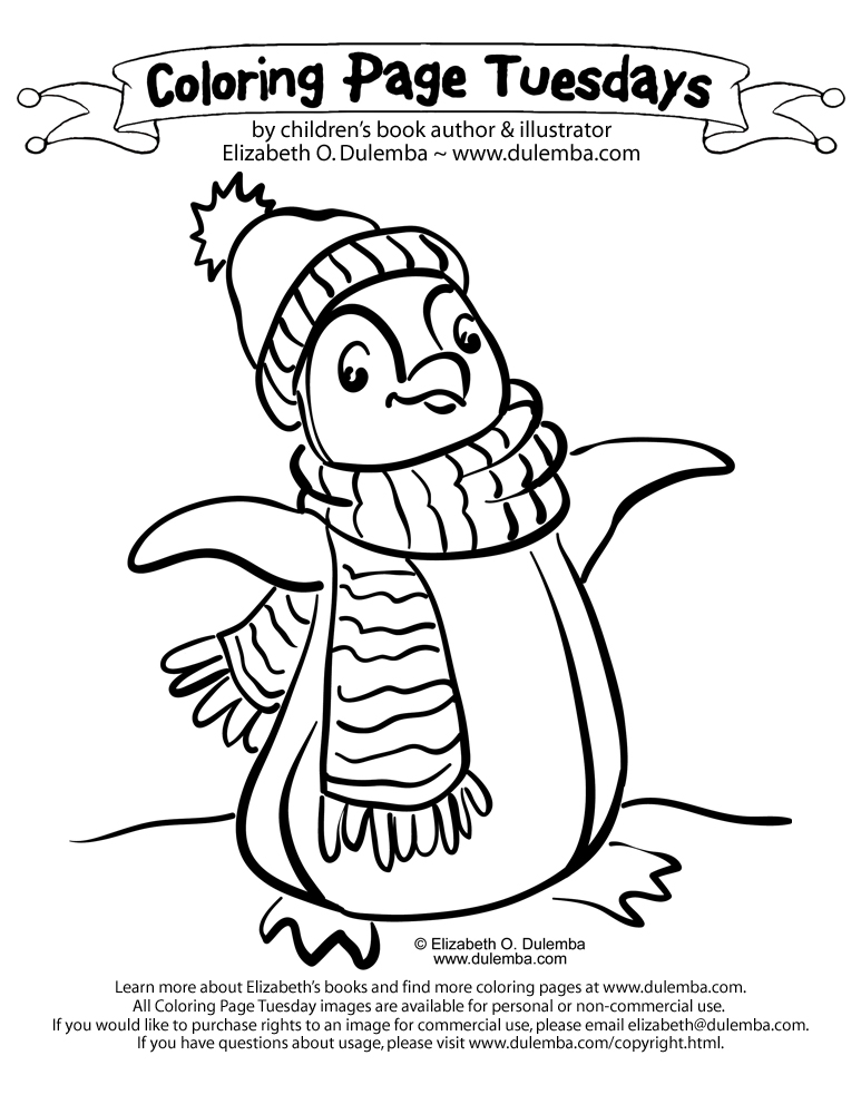 Coloring page tuesday