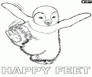 Happy feet colorg pages prtable games pengu colorg pages bear colorg pages colorg pages