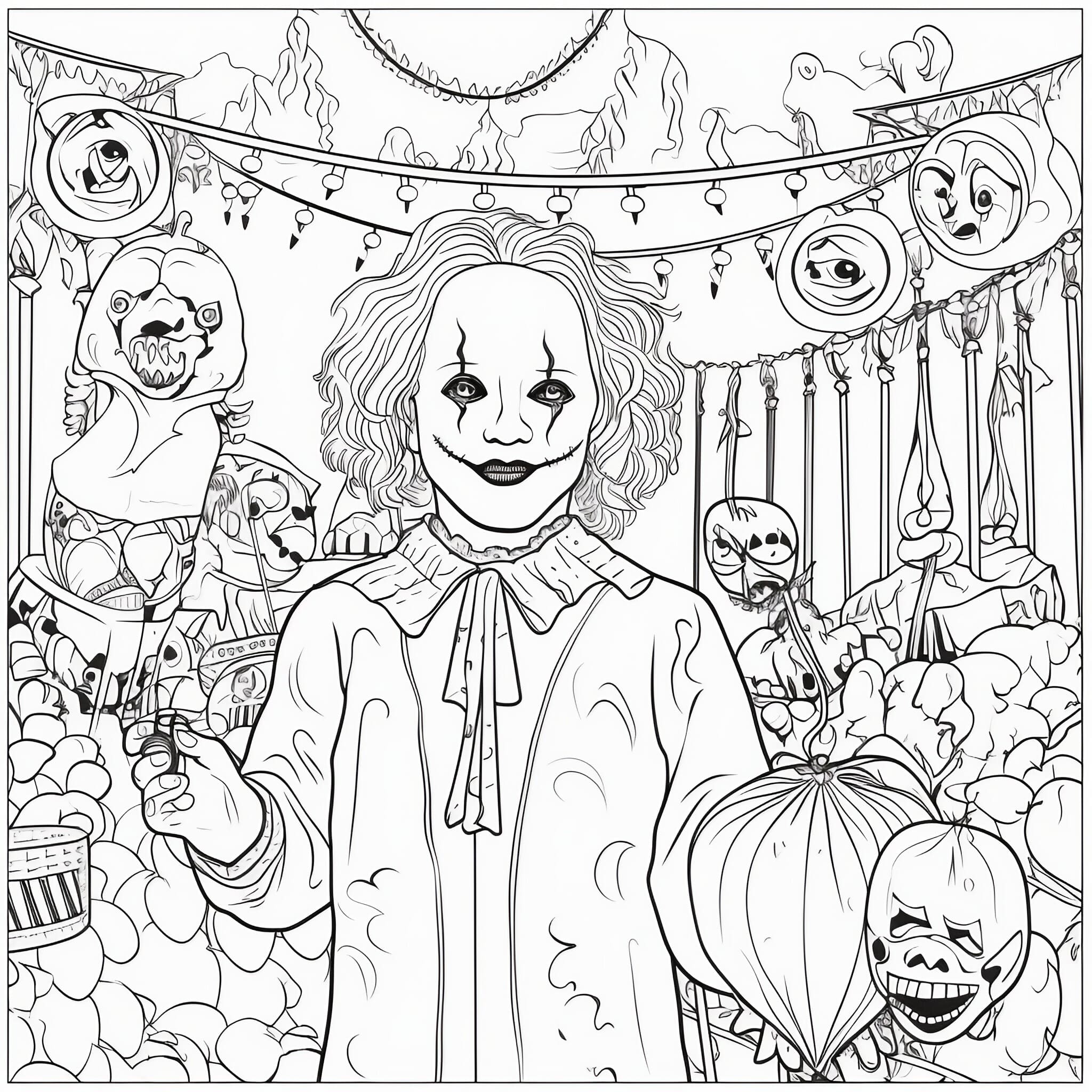 Halloween coloring pages for free and printable