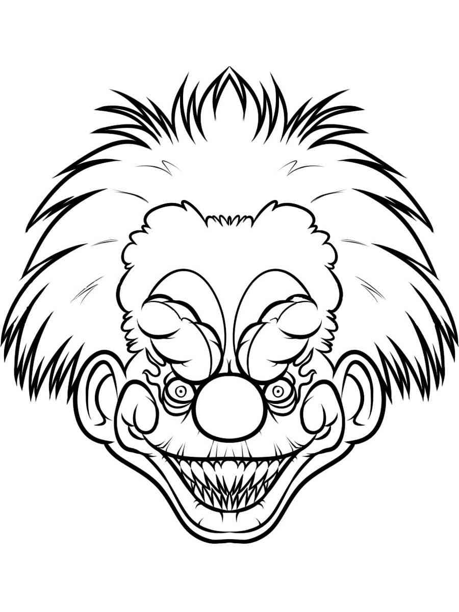 Pennywise coloring pages