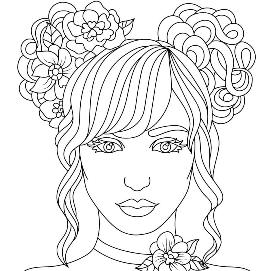People coloring pages
