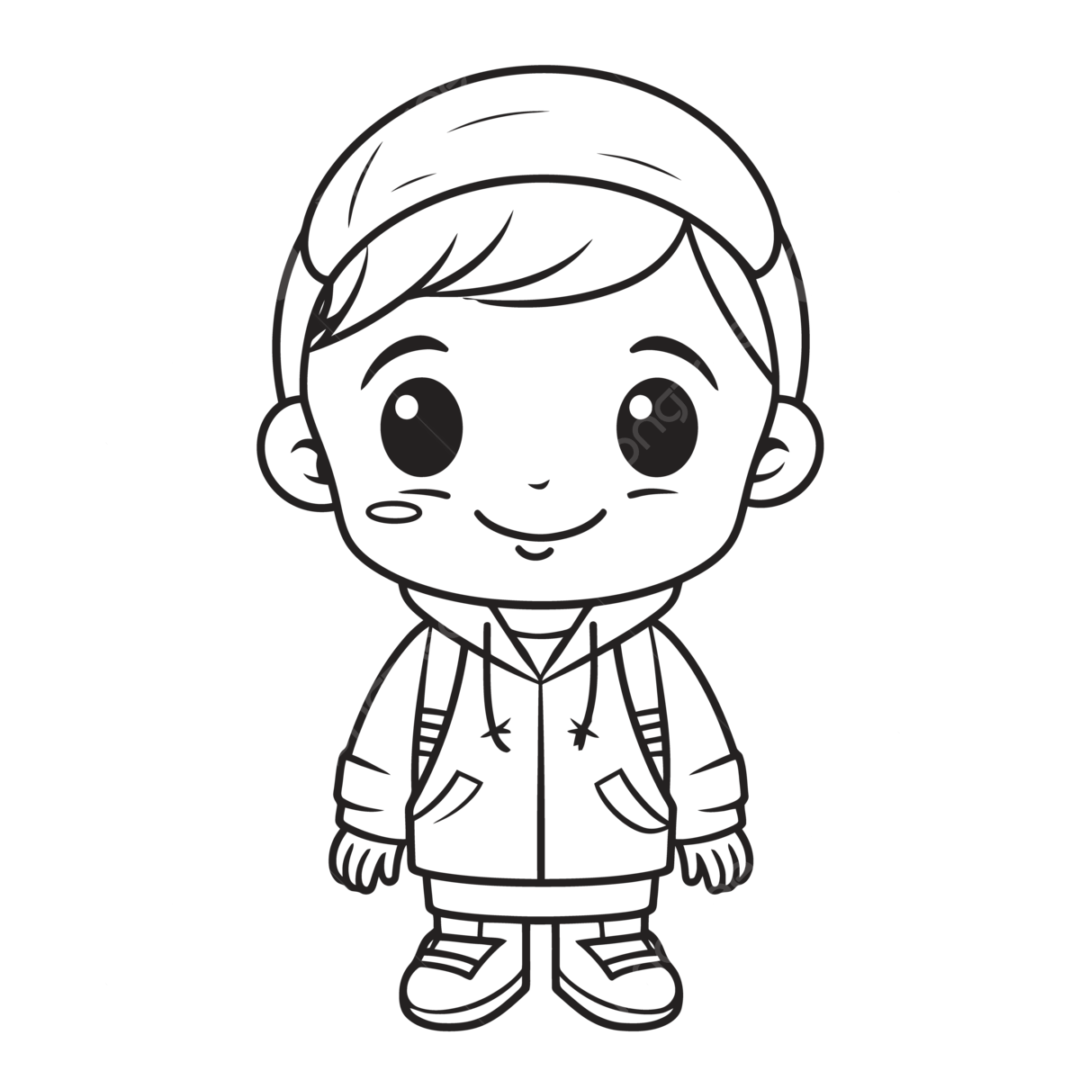 Little boy coloring page printable cartoon outline sketch drawing vector car drawing cartoon drawing wing drawing png and vector with transparent background for free download