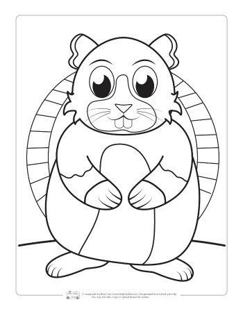 Pets coloring pages for kids