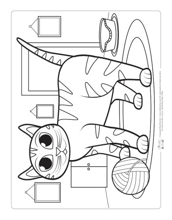 Pets coloring pages for kids