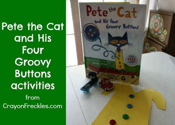Pete the cat and his four groovy buttons activities