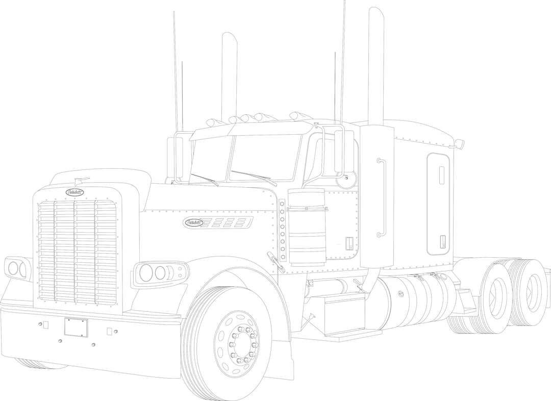 Peterbilt vector files