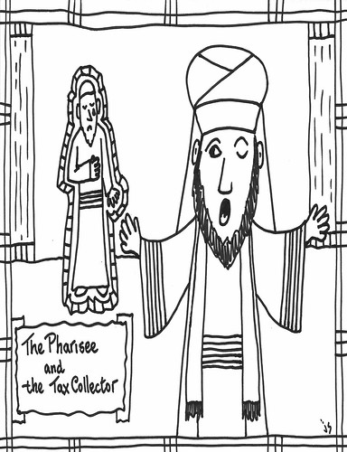 Pharisee and tax collector â stushie art