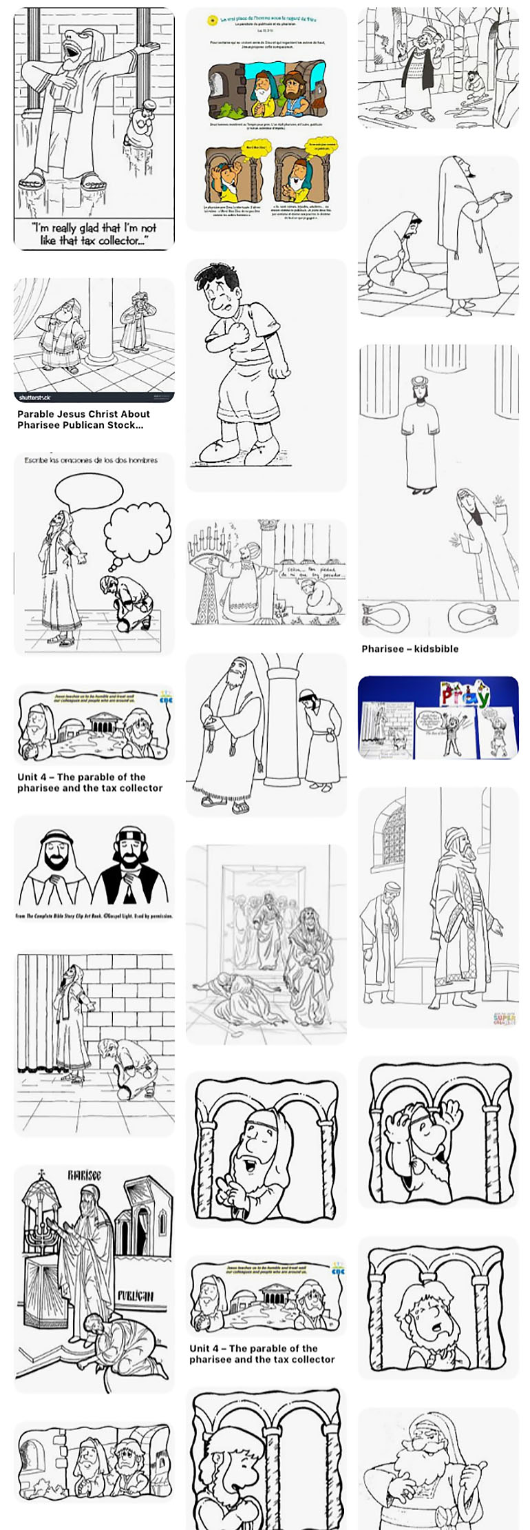 The pharisee and the publican