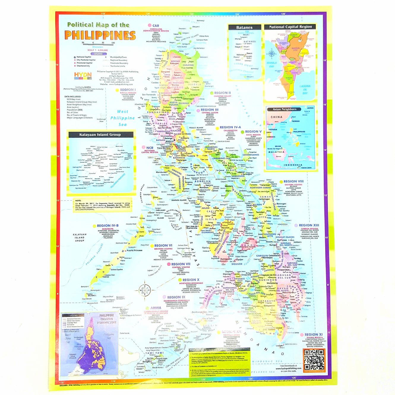 Philippine map small â