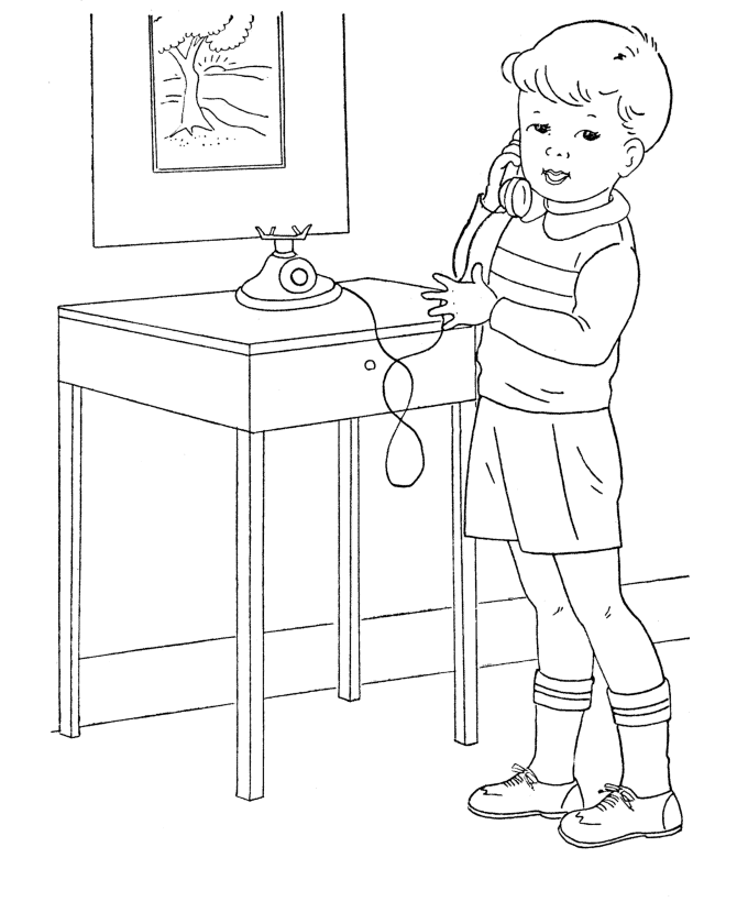 Bluebonkers boy coloring pages