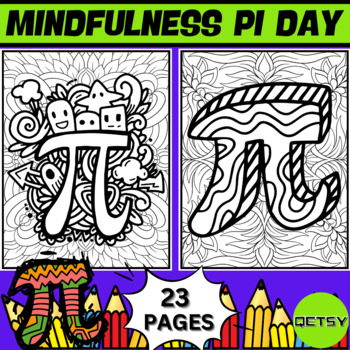 Pi coloring sheet tpt