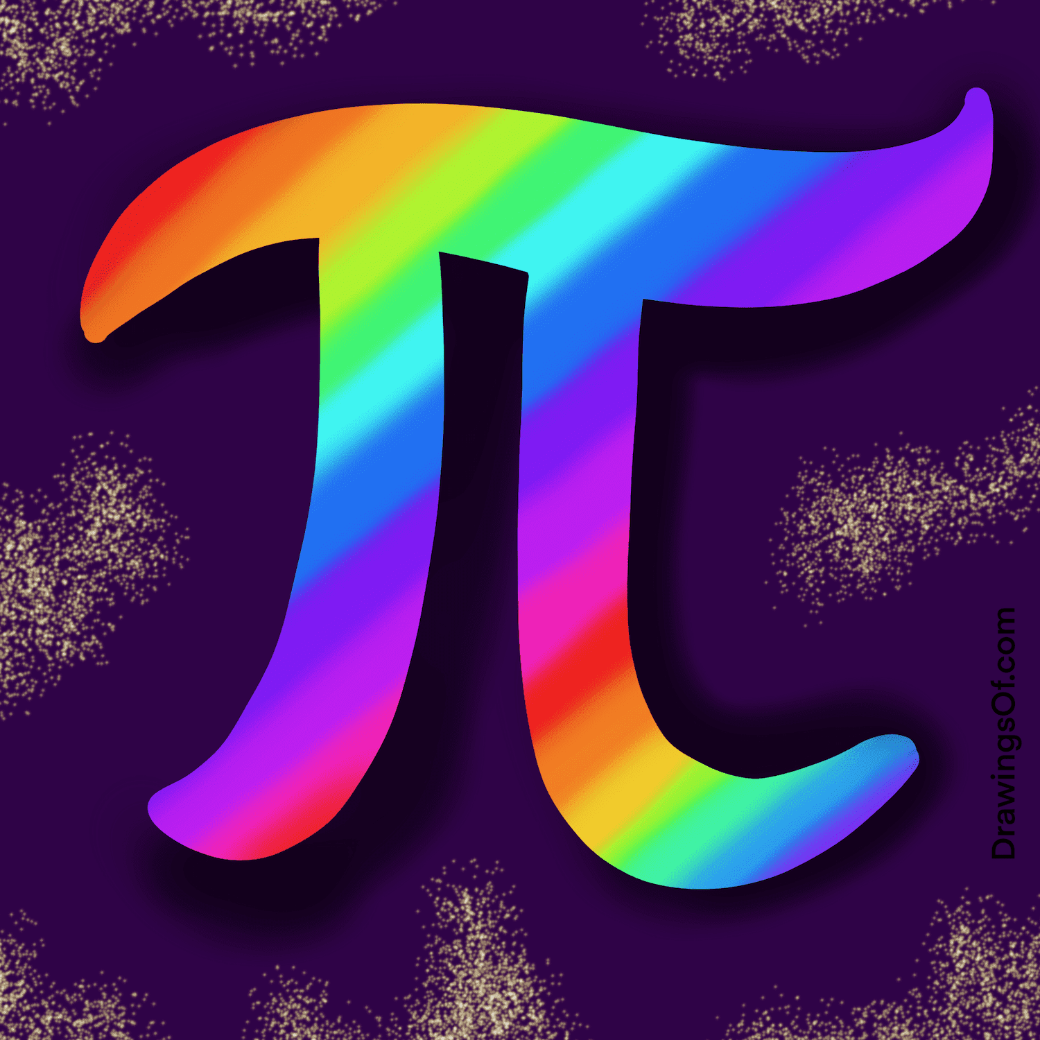 Pi symbol drawing understanding and loving it