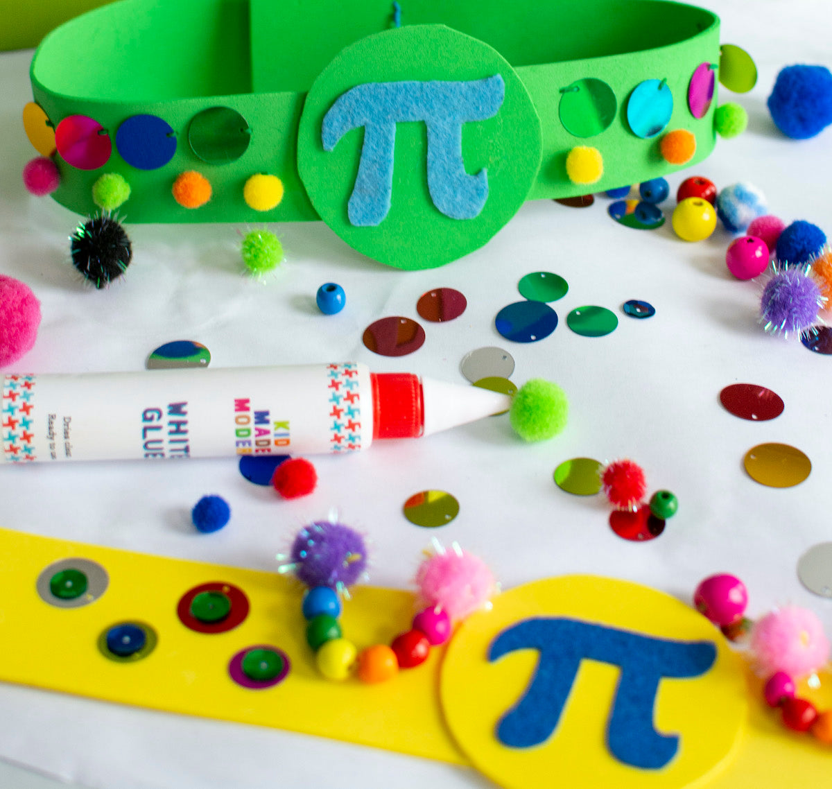 Pi day headband diy kid made modern