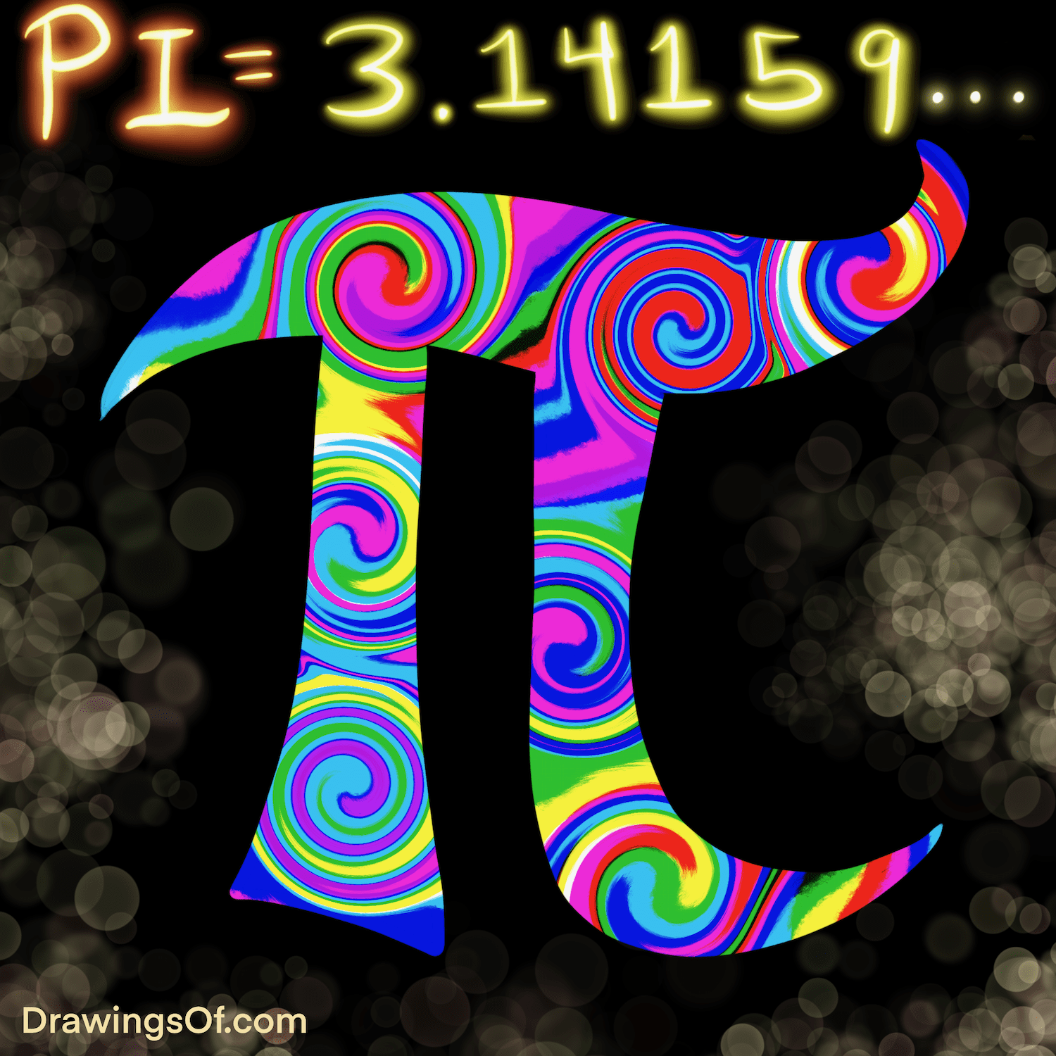 Pi symbol drawing understanding and loving it
