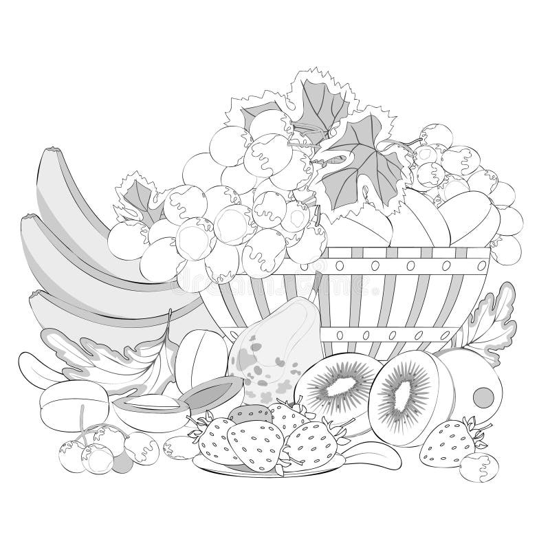 Picnic coloring page stock illustrations â picnic coloring page stock illustrations vectors clipart