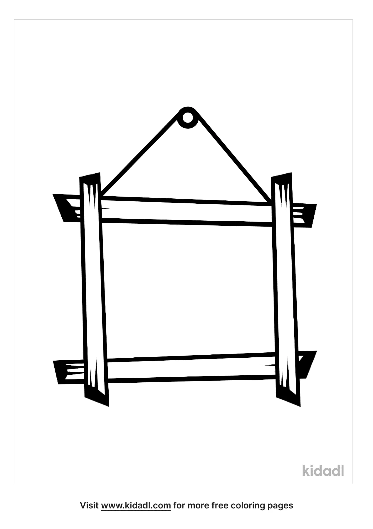 Free picture frame coloring page coloring page printables