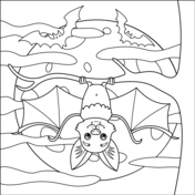 Bats coloring pages free coloring pages