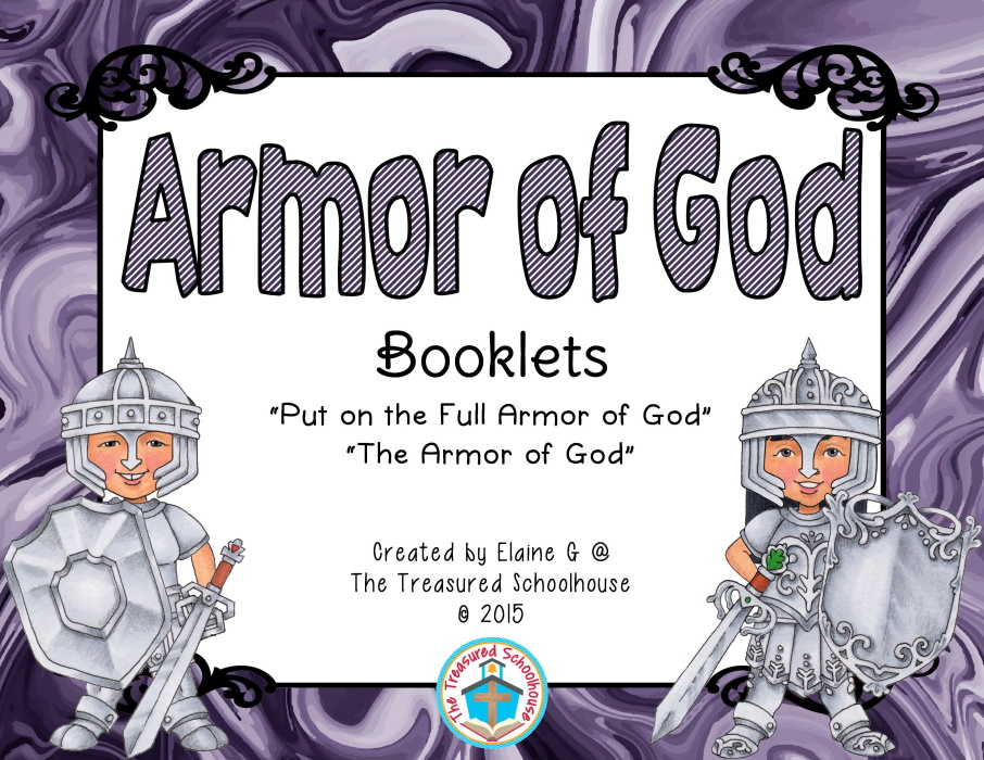 Armor of god booklets