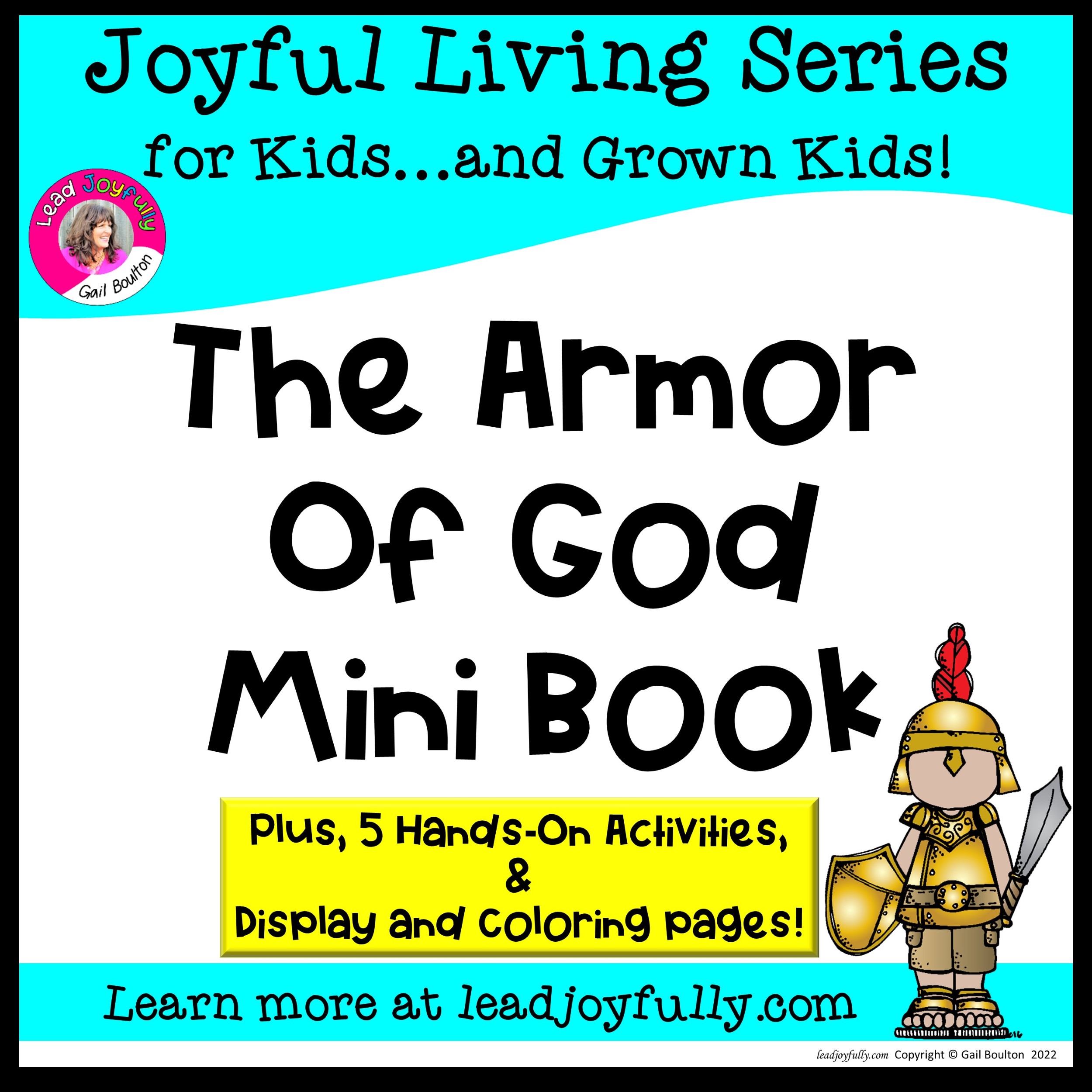 The armor of god mini book with five hands